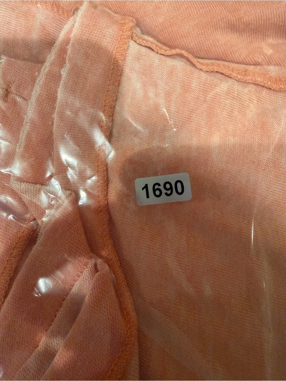 Free People All Mine T Shirt In Apricot Coral Size Medium